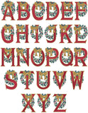 Hand Towel - Christmas Monogram