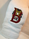 Hand Towel - Christmas Monogram