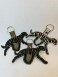 Weimaraner Key Fob
