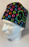 Scrub Cap Customized Paw Print